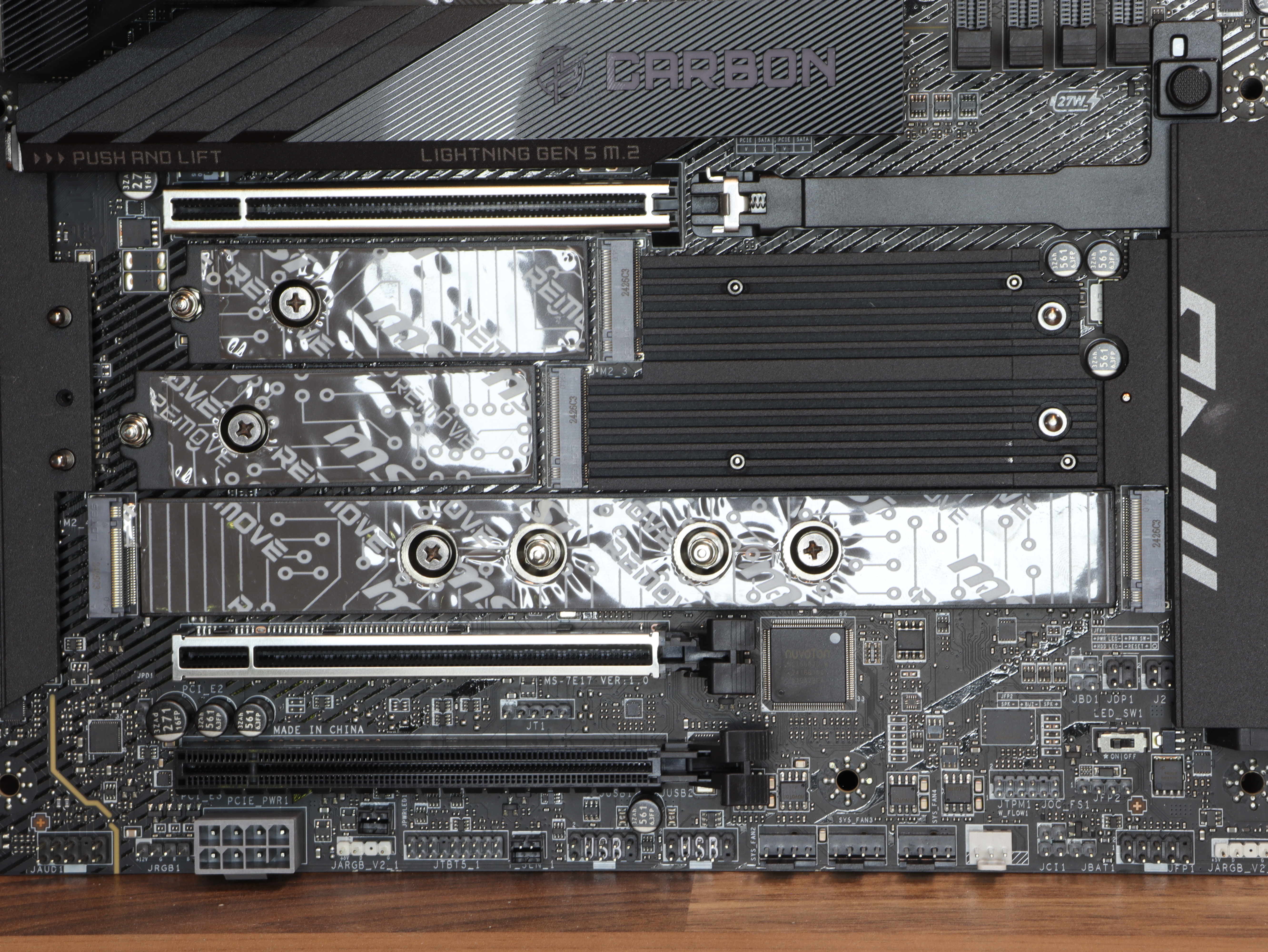 FROZR PERFORMANCE GAMING MPG Z890 CARBON WIFI Intel Ultra ATX 5G Wifi7 bundkort motherboard audio boost 4.JPG
